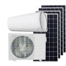 Solar air conditioner hybrid 12000btu split solar powered
